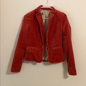Velvet blazer from J crew